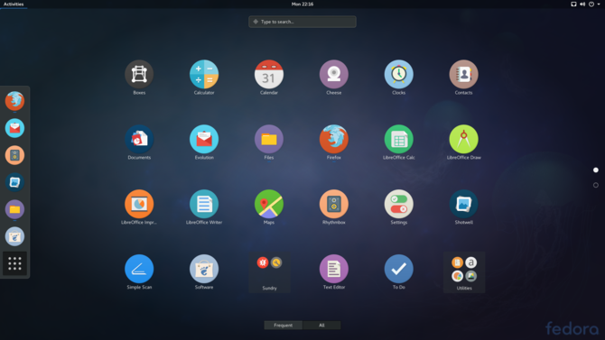 Numix icons on a Linux desktop