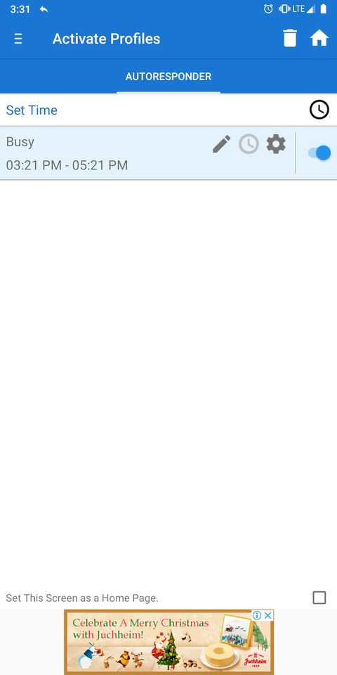 Auto SMS Profiles Android