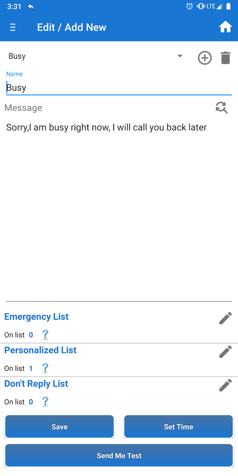 Auto SMS Android