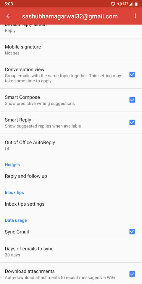 Gmail Auto Reply