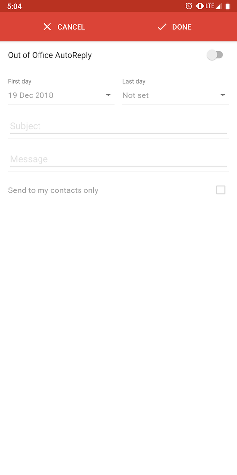 Gmail Auto Reply Setup