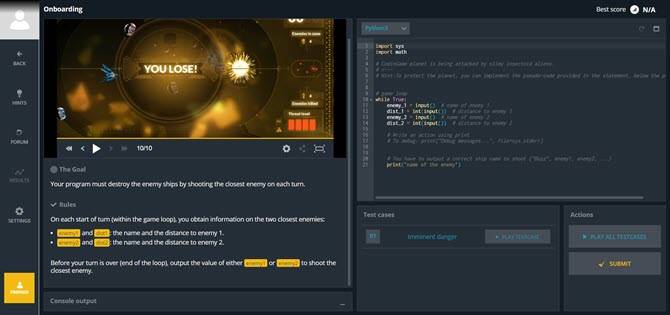 Code For Game 8 Coding Challenges and Competitions That May Lead to Money or Jobs