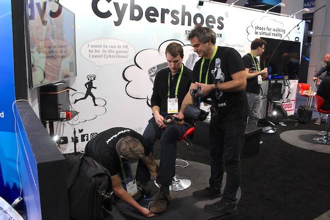 Cybershoes Lets You Control VR Games With Your Feet