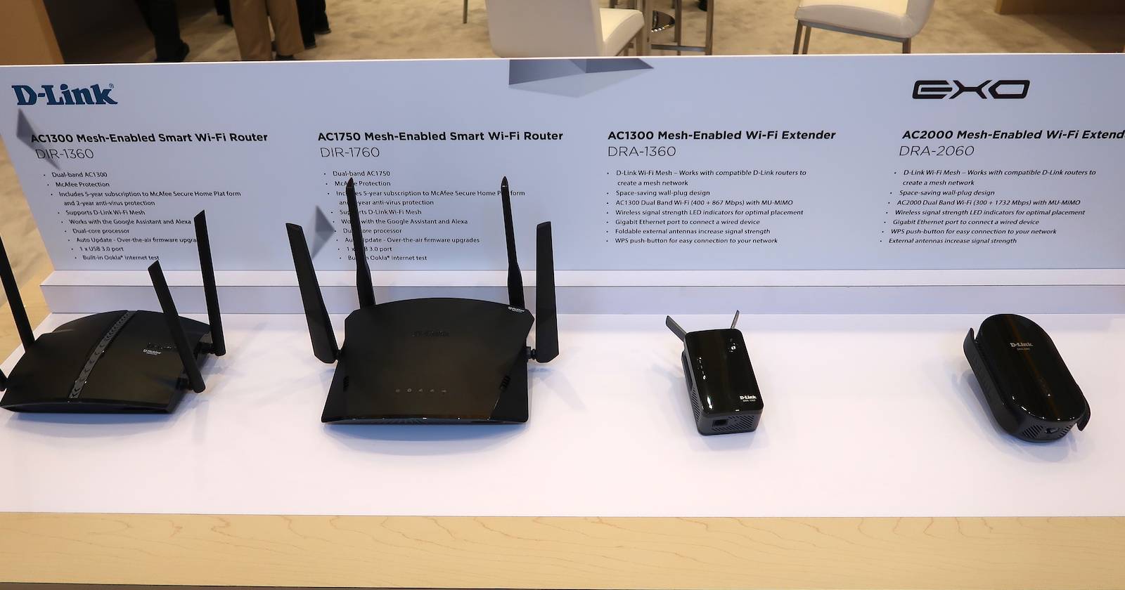 D-Link Introduces the 5G NR Router and Exo Mesh Wi-Fi Routers