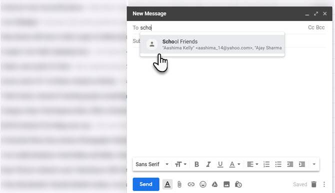 How to Create a Group Email in Gmail