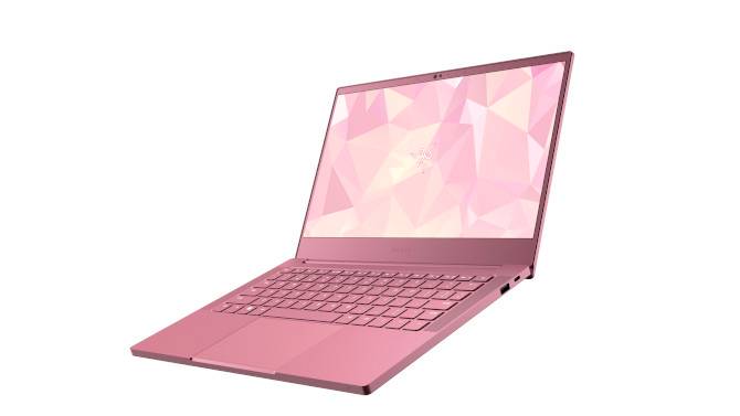 Light Pink Razer Razer Launches Limited Edition Quartz Pink Razer Blade Stealth Laptop