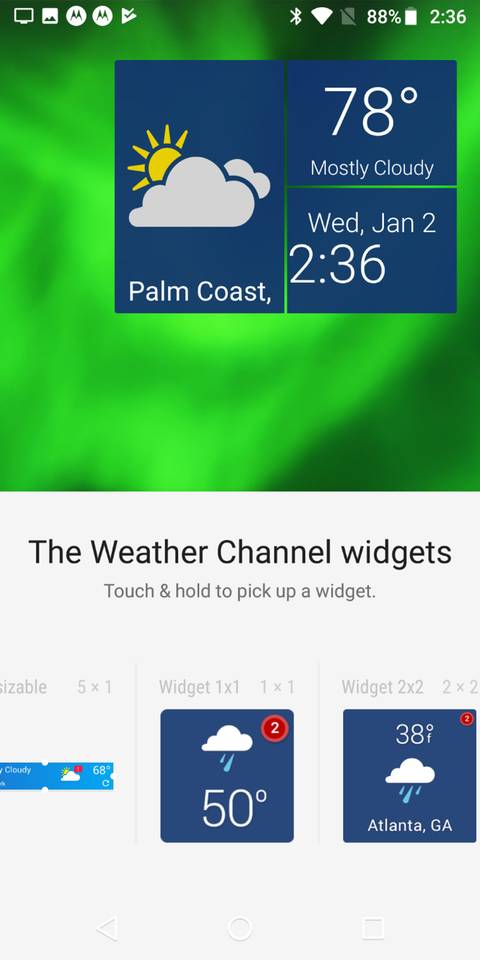 Weather Channel Ios Widget The 7 Best Weather Widgets for Android