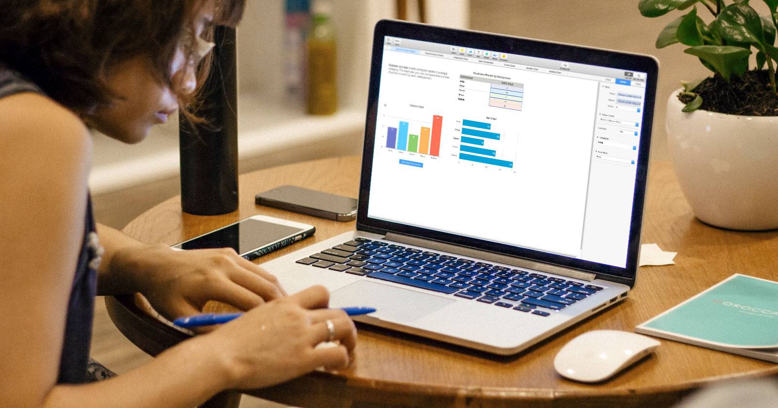 How to Create Interactive Charts and Graphs on Mac Using Numbers