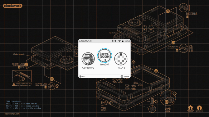 Build Your Own Retro Gaming Handheld With ClockworkPi GameShell
