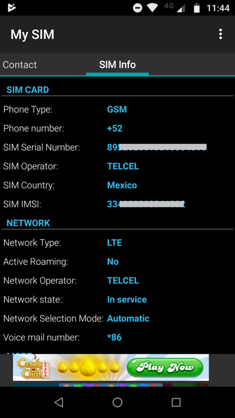 My SIM Toolkit Manager info