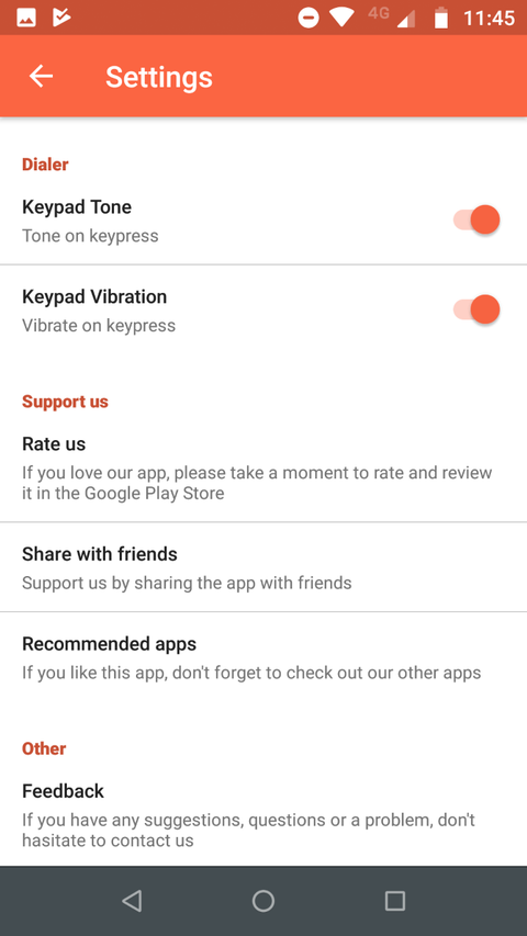 sim contact manager settings