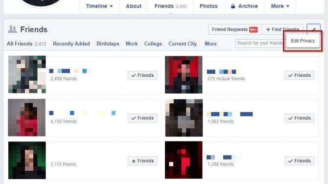 How to Hide Friends on Facebook