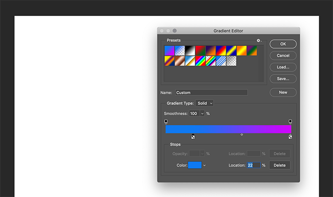 How to Create a Custom Gradient Using Photoshop CC