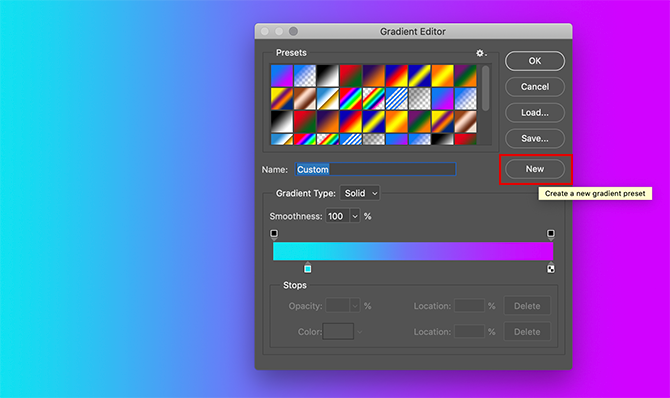 How to Create a Custom Gradient Using Photoshop CC