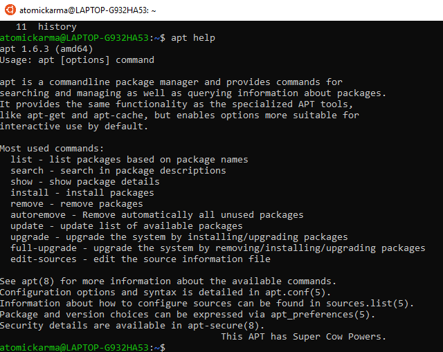 How to Get the Linux Terminal Using Windows Subsystem for Linux