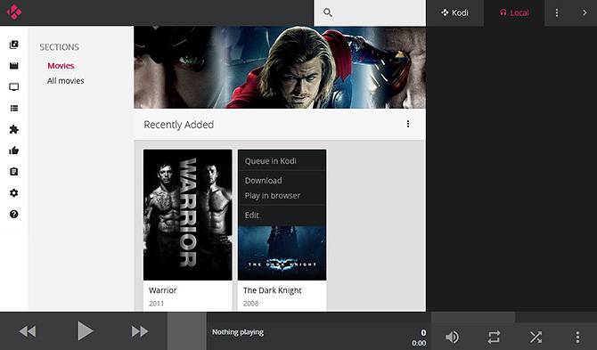 How to Use the Kodi Web Interface to Control Kodi