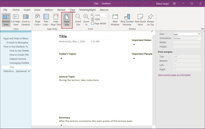 How to Use OneNote Templates: Everything You Need to Know