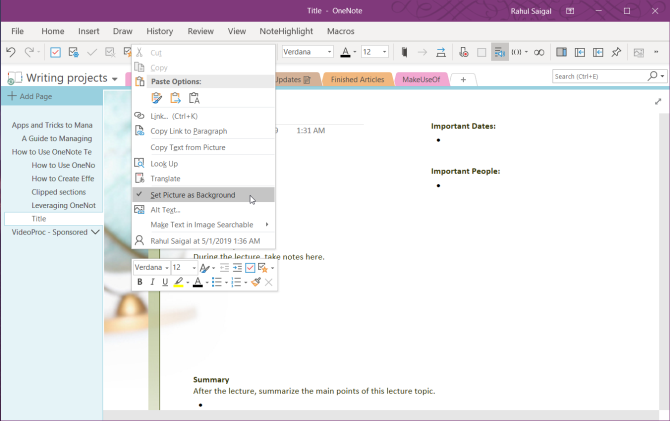 How to Use OneNote Templates: Everything You Need to Know