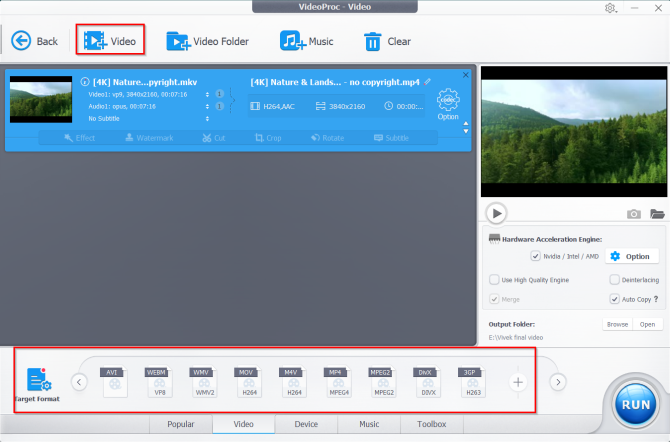 VideoProc: The Easiest 4K Editing Tool With GPU Acceleration