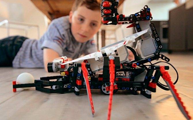 Lego Mindstorms in action