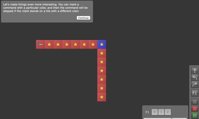 RoboZZle screenshot