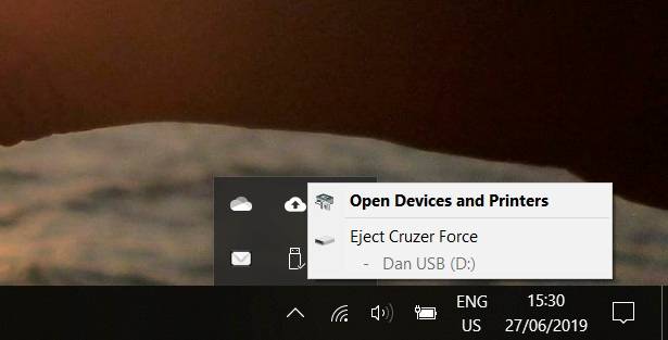 eject usb windows 10