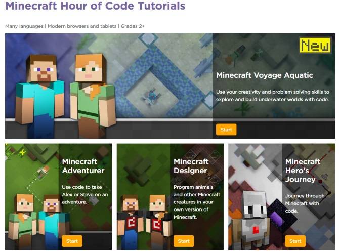 Minecraft Code Work Minecraft Hour of Code Teaches Kids the Basics of Programming