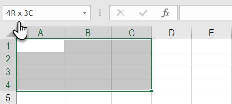 How to Use the Name Box in Excel