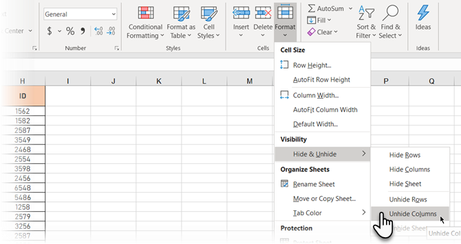 How to Hide and Unhide Anything You Want in Microsoft Excel
