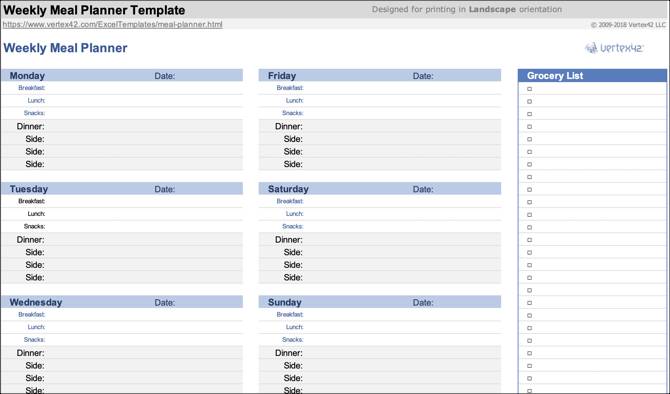 10 Amazingly Useful Spreadsheet Templates to Organize Your Life
