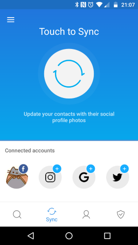 Sync Contacts Button The 3 Best Free Apps for Syncing Android Contact Photos With Facebook