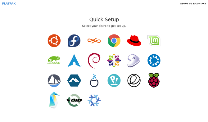 Linux distros with Flathub support