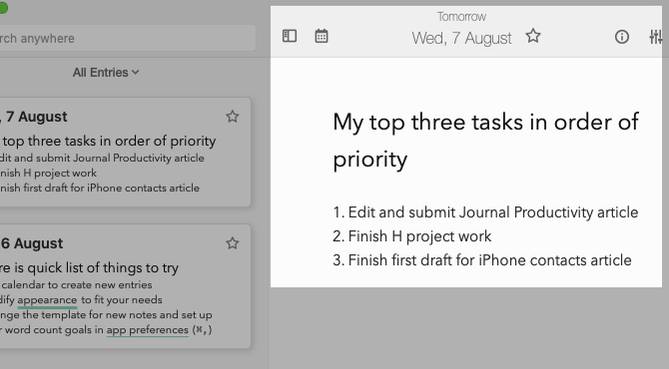 How to Use Your Journal App as the Perfect Productivity Planner