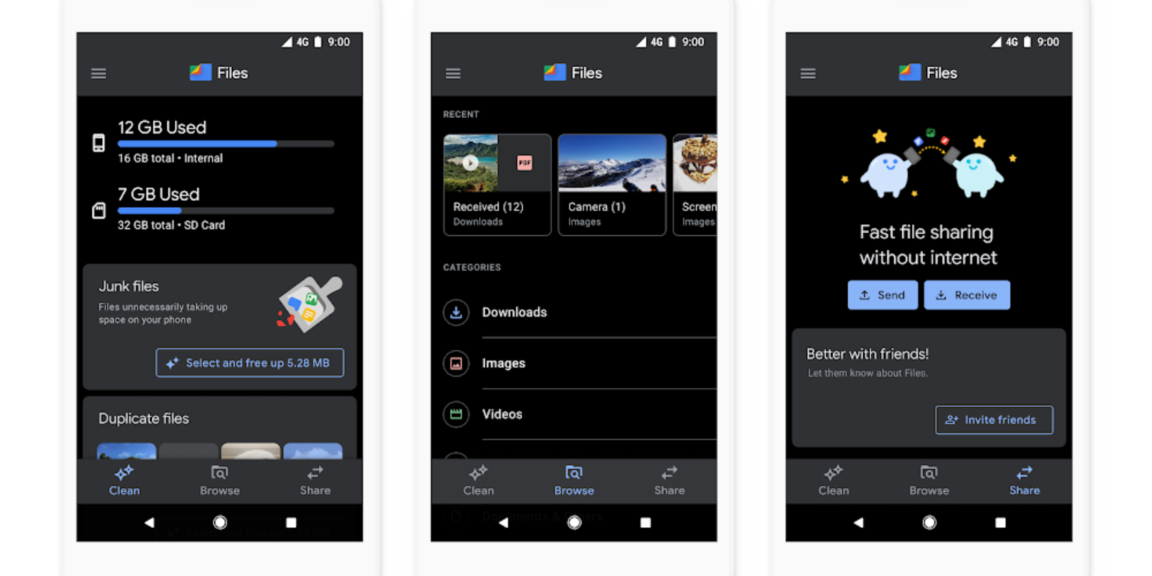 Google Files Now Helps You Play Your Media Offline