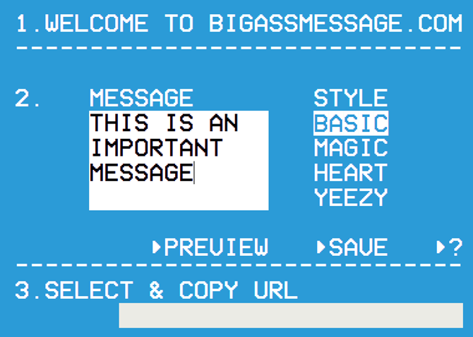 How to Grab Someone's Attention by Sending Full Screen Messages