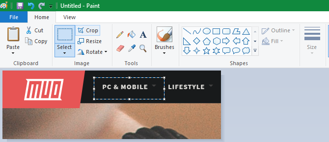 Ms Pa How to Edit and Enhance Screenshots Using MS Paint
