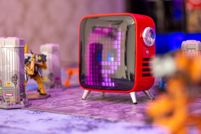 The Tivoo Max is a Retro Pixel Art Display That Doubles as a