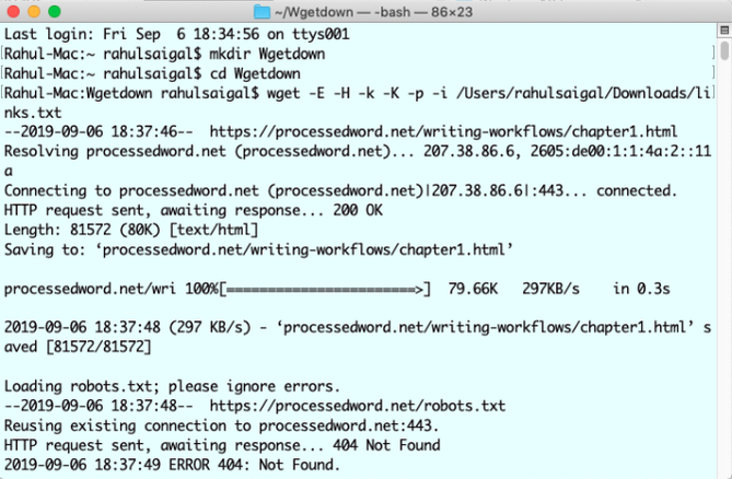 How to Convert Multiple Webpages Into PDFs With Wget