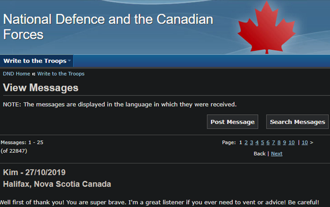 8 Websites Where You Can Write to Soldiers