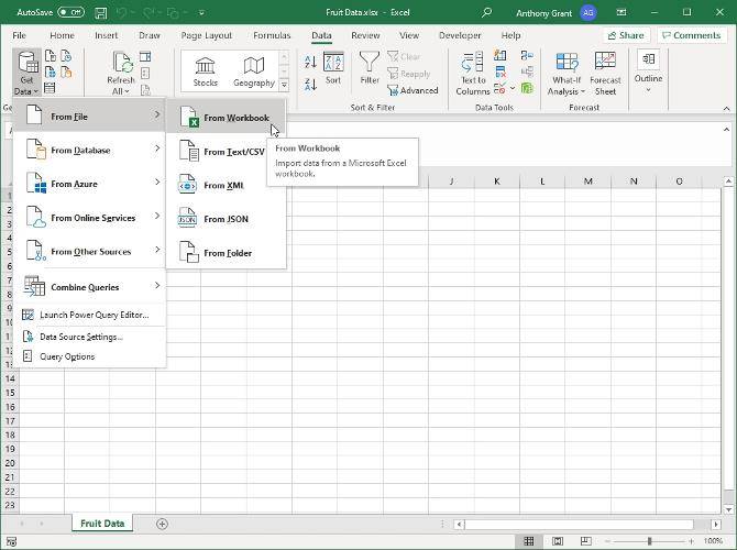 Menu Power Query Editor A Step-by-Step Guide to Your First Microsoft Power Query Script
