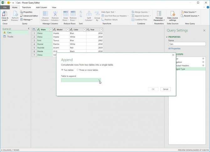 How to Combine Multiple Data Sets in Microsoft Excel Using Power Query