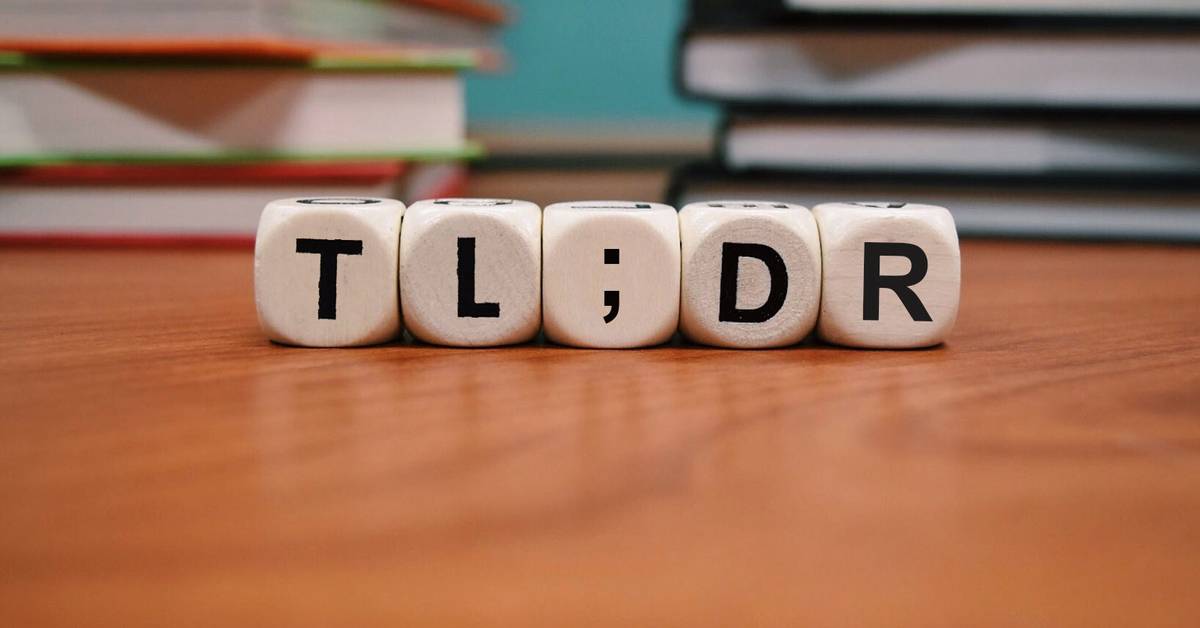 TLDR: Its Meaning, Correct Usage, and Examples
