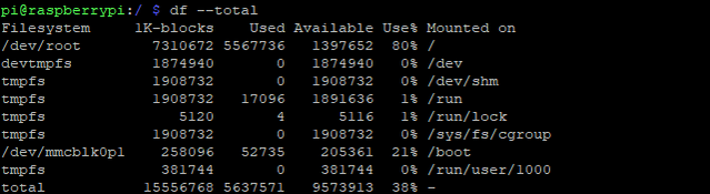 Unix Df 13 df Linux Commands With Examples