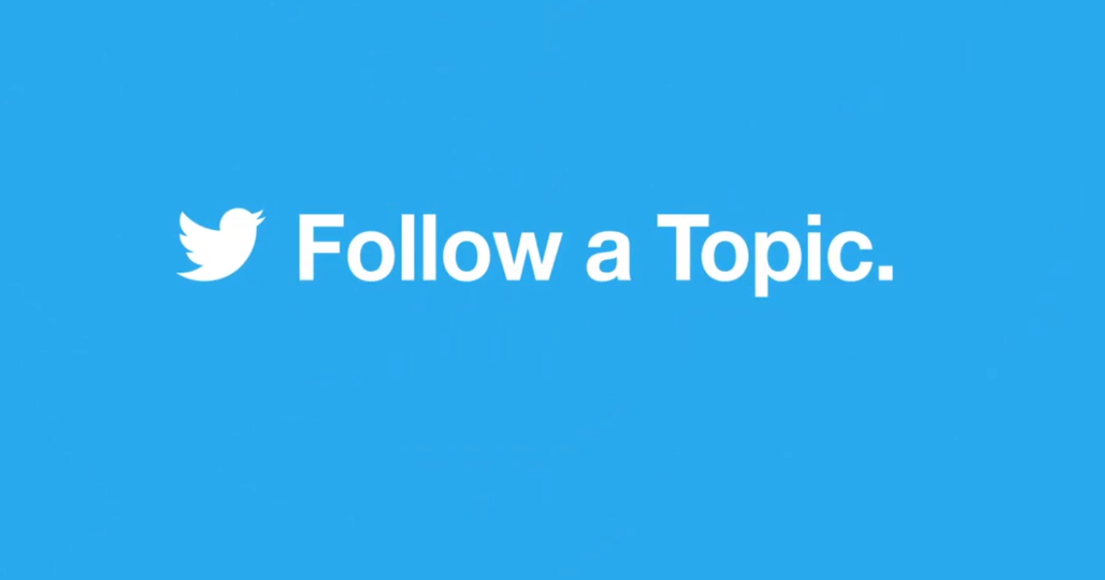 Twitter Now Lets You Follow 