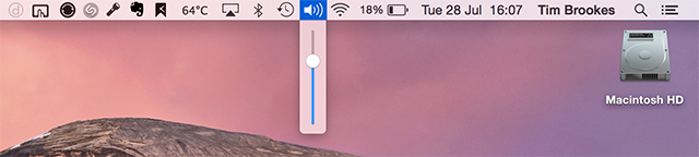 Volume Control On Multi Output Device For Mac
