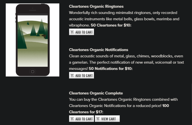 ClearTones Ringtones