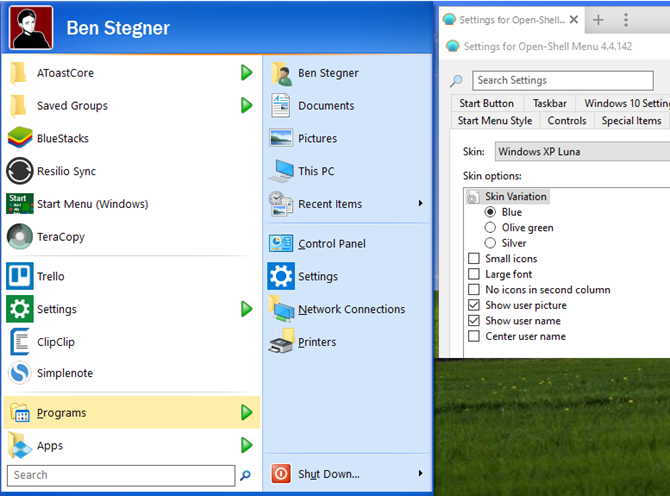 How to Make Windows 10 Look Like Windows 7 or XP