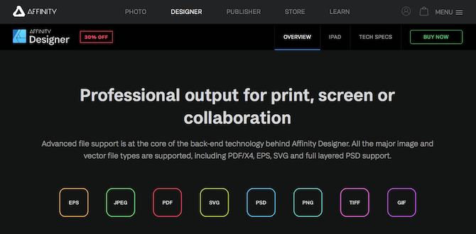 open ai files in affinity designer