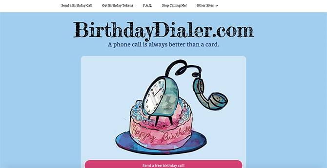 Send Free Singing Birthday Telegrams by Phone With BirthdayDialer