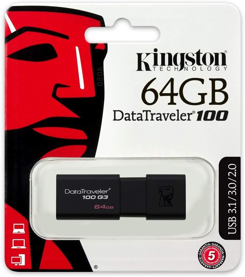 پکیج Kingston DataTraveler 100 G3